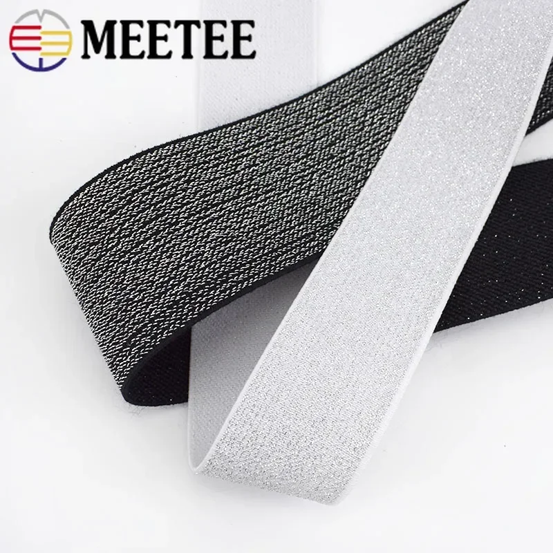 1/3/5M 10-50mm Sewing Elastic Bands For Bra Soft Skin Rubber Band Underwear Strap Elastics Webbing Tapes DIY Accessories