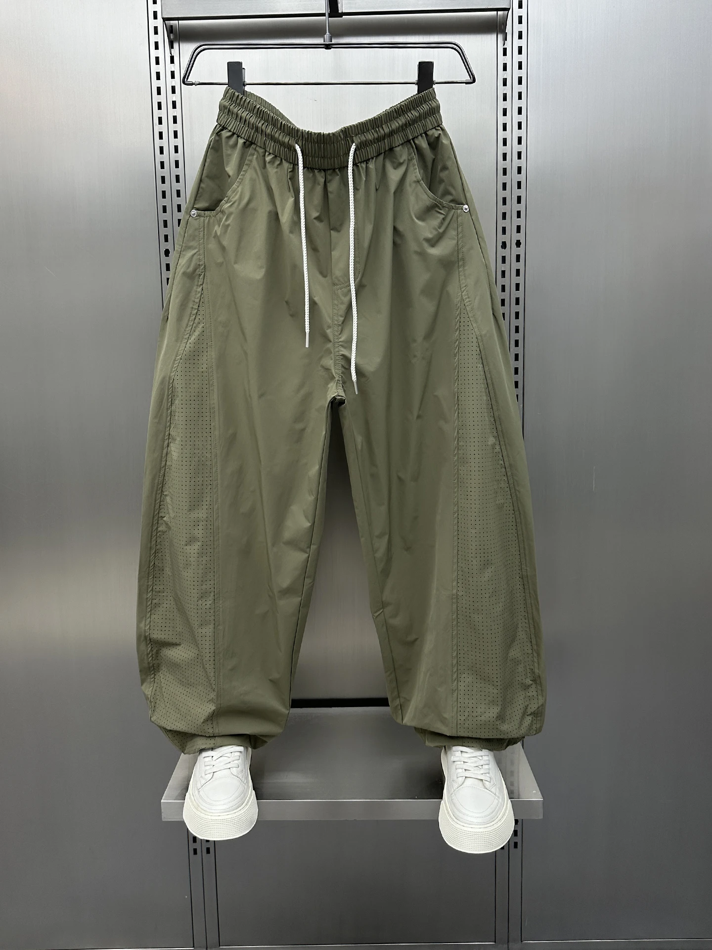 

American Sle Splice Me дышащие широкие повседневные брюки мужские летние тонкие универсальные спортивные брюки для спецодежды Qui Dry