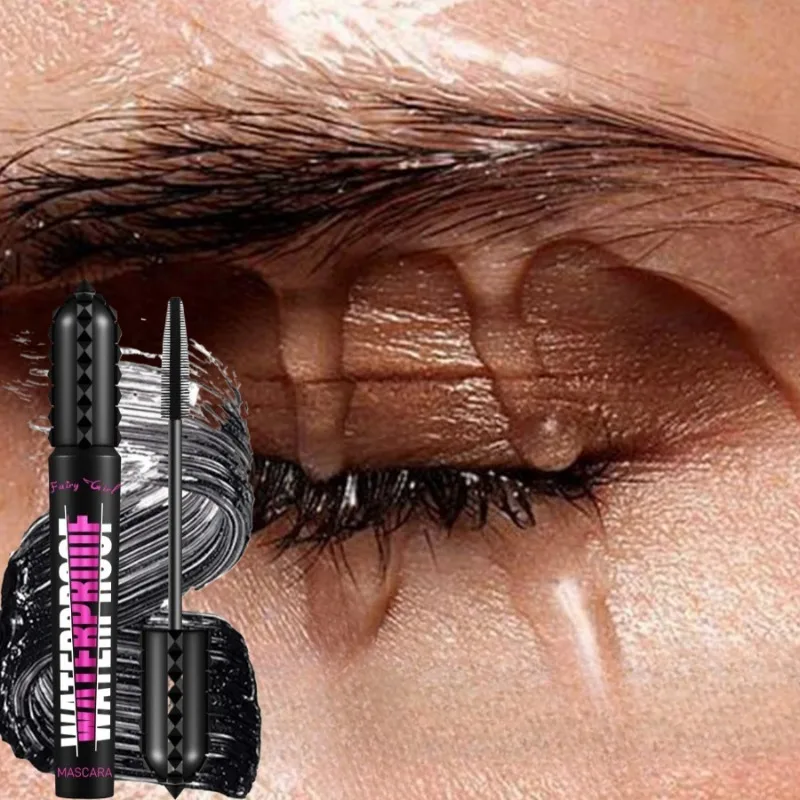 Máscara de Pestañas Negra para Cualquier Tipo de Pestaña, Productos de Maquillaje para Alargar las Pestañas, Extensión de Pestañas, Efecto 4D, Cosméticos Coreanos, Resistente al Agua