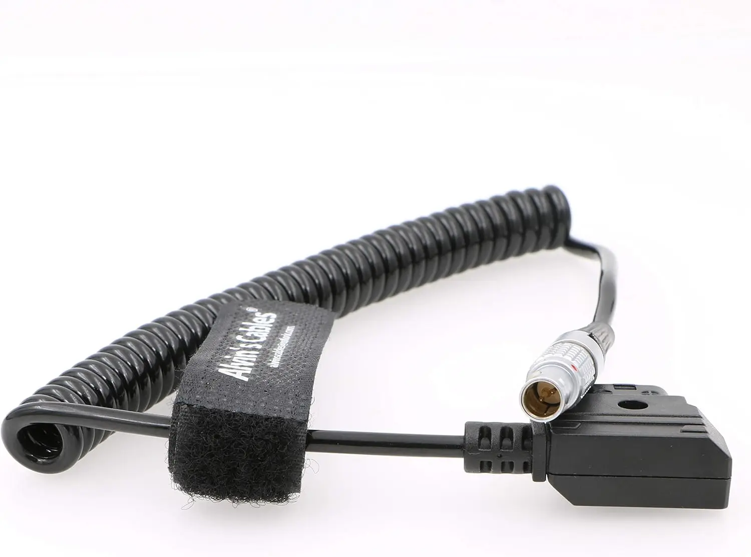 Imagen 4: Alvin's Cables Cable de alimentación para SmallHD Teradek D-tap a cable en espiral macho de 2 pines