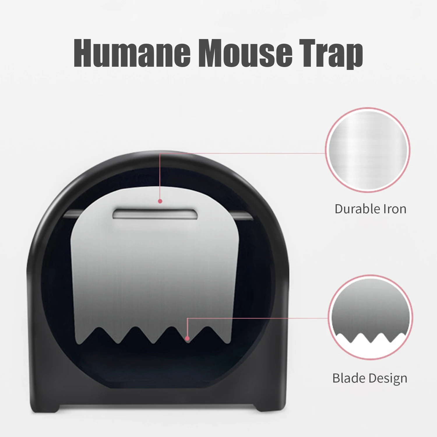 Rodent Zapper Rat Mice Mouse Trap Humane Mouse Trap Catch and Release Mouse Traps Mousetrap Catcher Capture Cage Indoor Outdoor