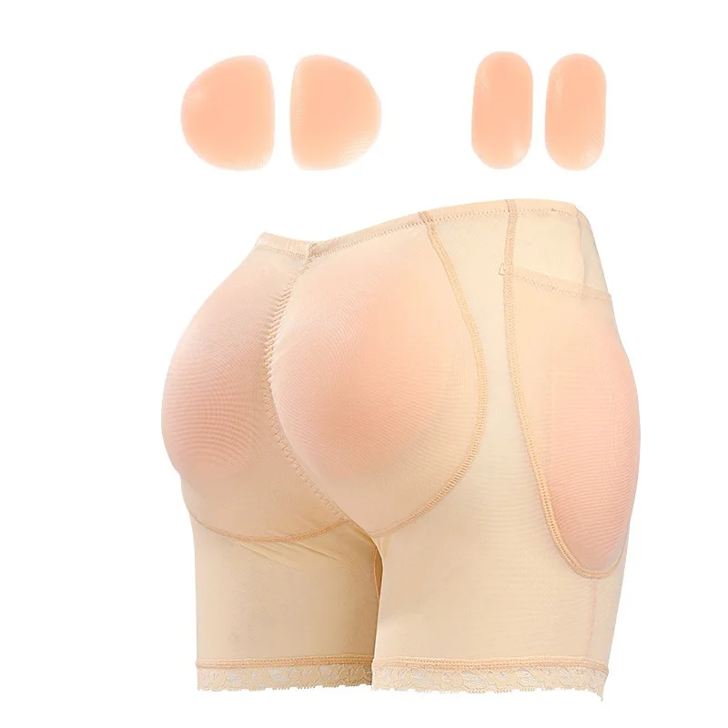 Customizable Women Silicone Padded Pants for Women Hip Enhancer Shapewear Knickers Buttocks Tummy Control Padded view 2