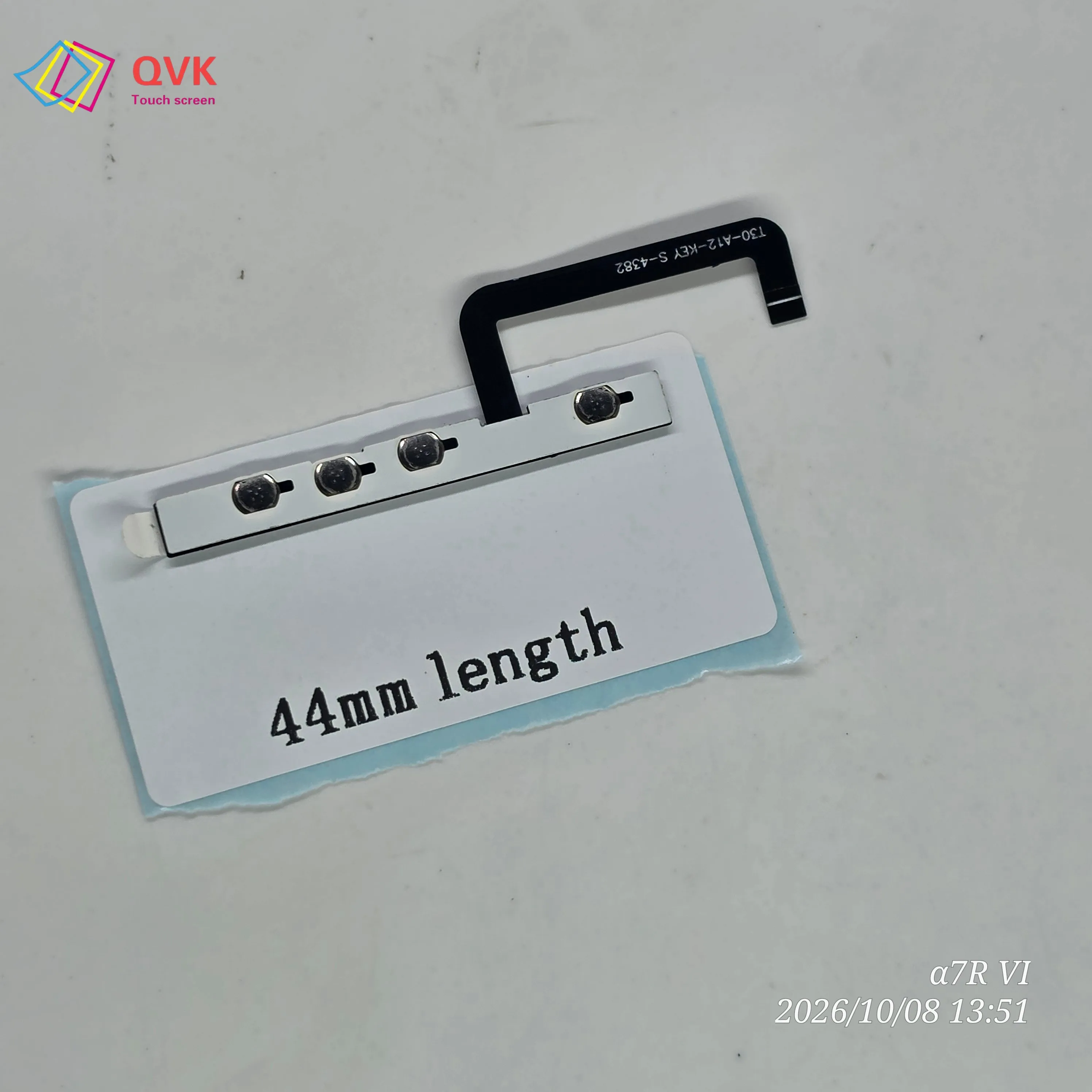 T30-A12-KEY S-4382 Tablet Spare Parts Switch On Off Power Volume Button Cable Flex