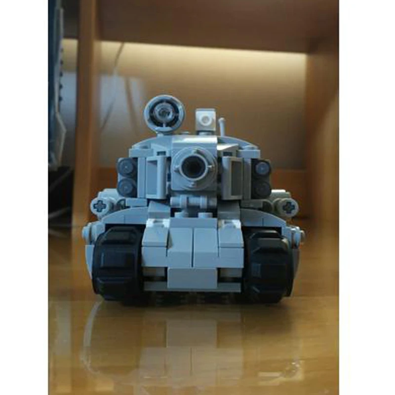 

Конструктор MOC: Новая фигурка-танк Metal Slug Super Vehicle 2, сборная модель из кирпичиков, коллекционная игрушка, подарок, 209 деталей