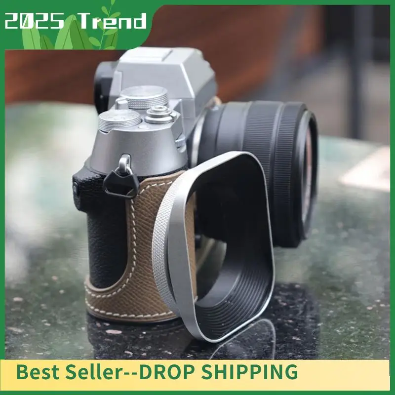 최고 거래 DSLR 카메라 사진 액세서리 용 사각형 미러리스 카메라 렌즈 후드 52Mm 렌즈 후드