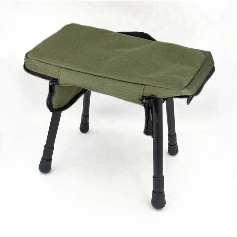 Outdoor Table And Chair Dual-Use Table Folding Chair Portable Liftable Stool Outdoor Fishing Camping Chair Desk