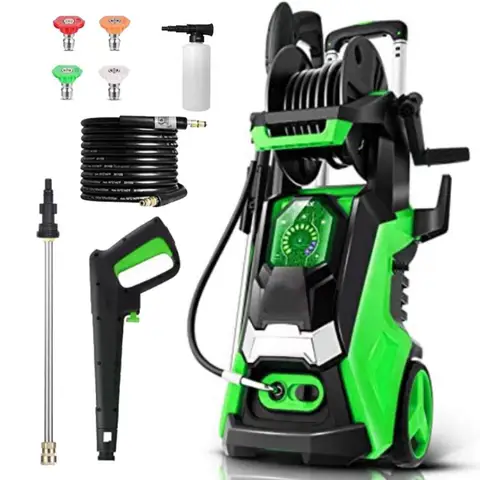 3800 PSI Electric High Pressure Washer with Touch Screen Adjustment Pressure new