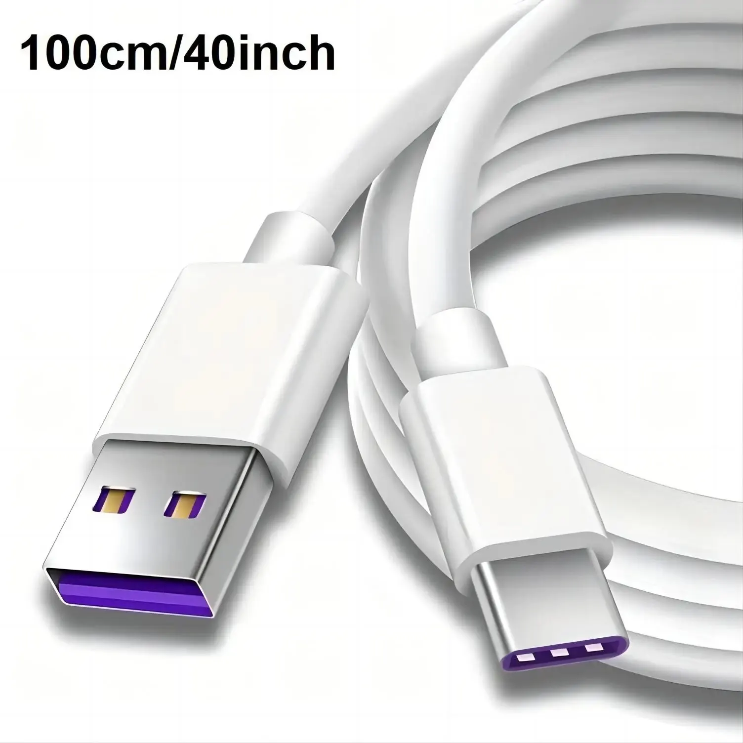 1M/3FT USB A to Type C Fast Charging Cable for Phone Tablet PC-3 Pack（not support iPhone 15 16）