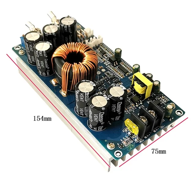 DC-DC Buck Converter Step-Down Power Supply in 20-70V Out 2.5-58V 30A 800W