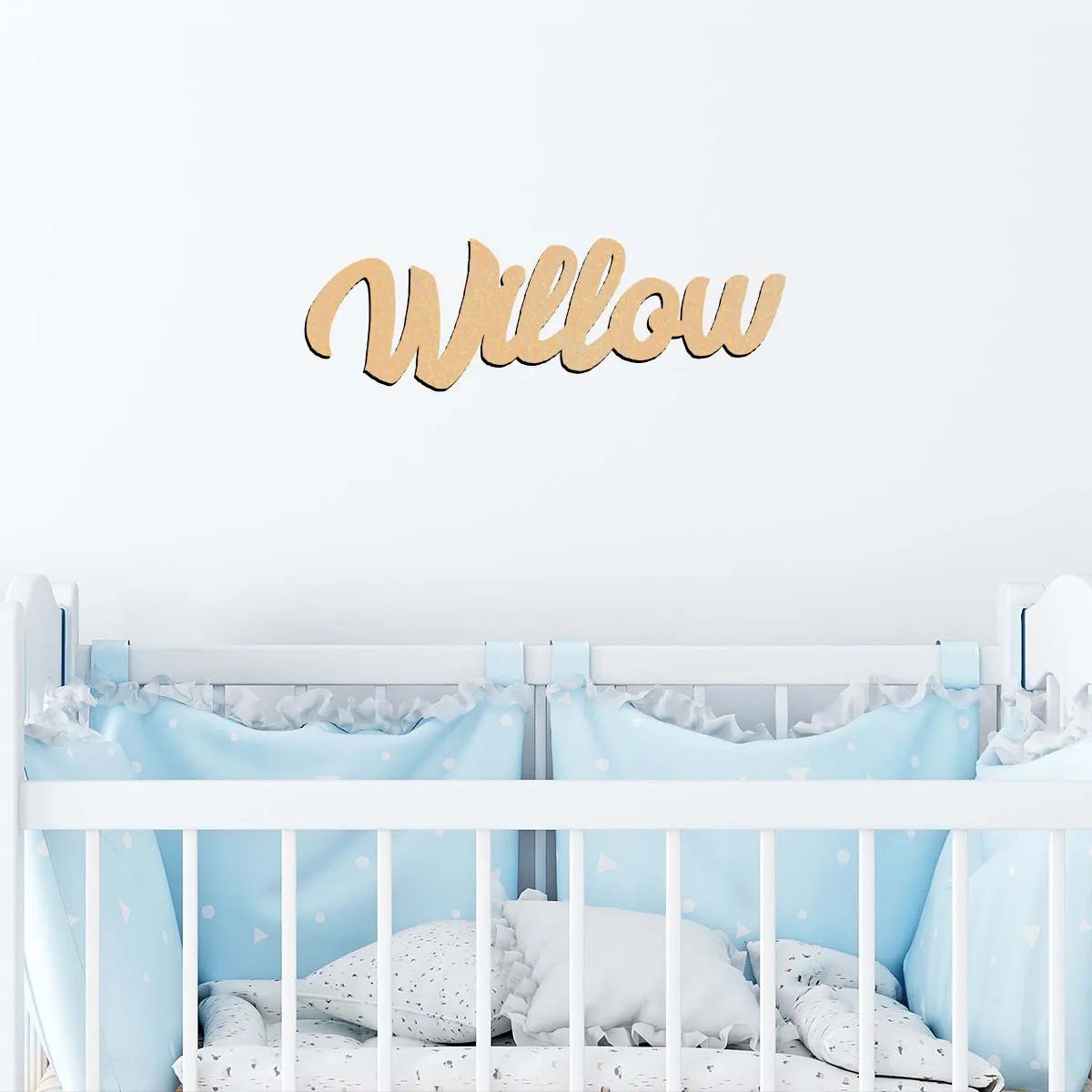 1pc Lovely Willow example Customizable Text Wooden Decor Laser-Cut Sign Wooden Sign Vertical Orientation Door Hanging Decor