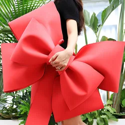 30/50/75cm Giant Bow Christmas DIY Decorations EVA Big Bowknot Make Kit Shop Display Wedding Arch Birthday Party Festival