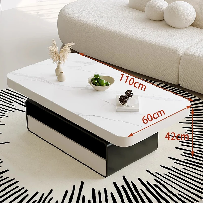 Designer Luxury Coffee Table Modern Bedroom Decoration Wood Side Table Storage Dinner Writing Meubles Living Room Furniture