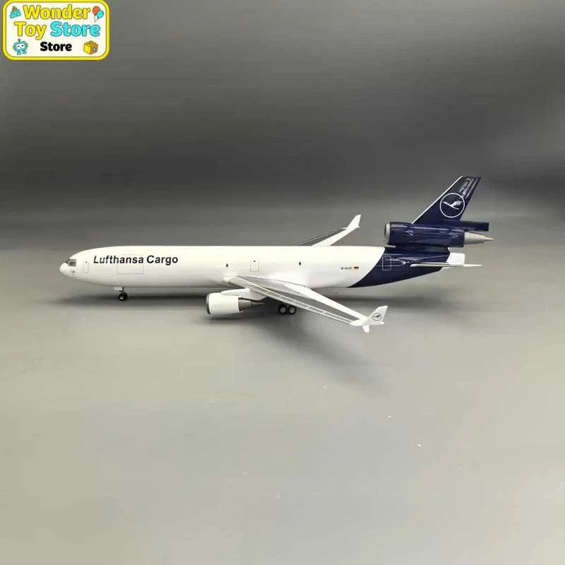 

Lufthansa MD11 Aircraft Model 1 130 Scale Diecast Metal Airplane Display Collectible Aviation Gift for Adults