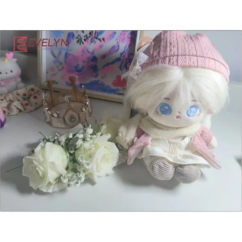 Evelyn 20cm Cotton Doll Clothes Kawaii Dress Up Game Plush Doll's DIY Clothing Love and Deepspace birthday Gift No Doll
