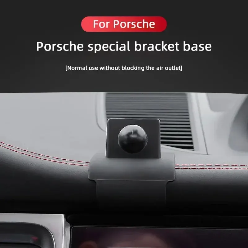 

Special Car Mobile Phone Holder Bracket Base Air Outlet Fixed Bracket Accessories For Porsche Cayenne Macan Panamera 911 718