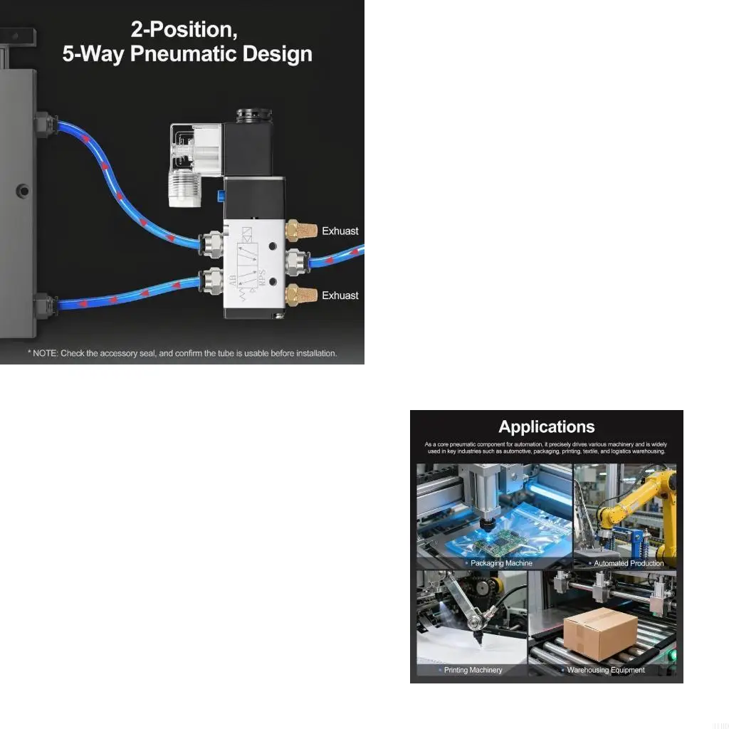 

4 Station Pneumatic Solenoid Valves Manifold Pneumatic Air Control Solenoid Valves