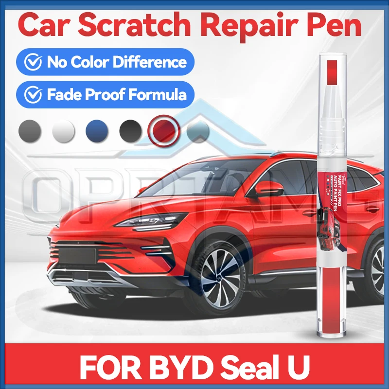 

Ручка-корректор для колесных дисков Hot Wheel 2026 для BYD Seal U 2023-2025: Карандаш для ремонта краски, удаления царапин, DIY аксессуары для авто, черный, белый