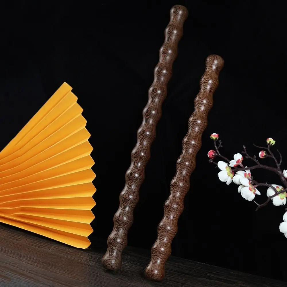 Multi-Functional Chicken Wing Wood Massage Stick Relaxation Muscle Body Shaping Wooden Massage Roller Beating Massage Tool