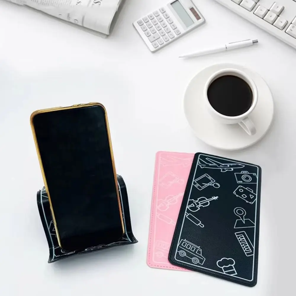 

Граффити DIY держатель для телефона многофункциональная растягивающаяся дорожная подставка для телефона для хранения портативная регулируемая стойка для телефона