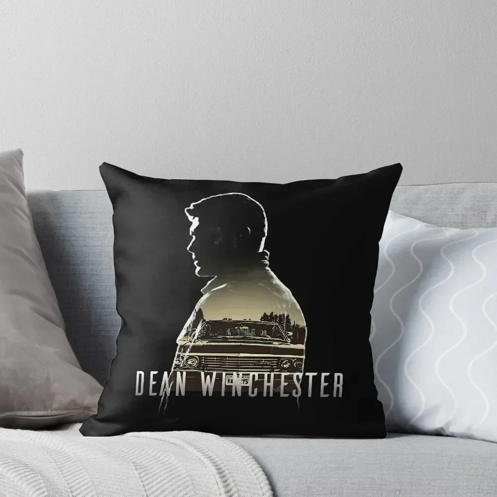 Dean Winchester's Shadow (Type 2) Throw Pillow Sofa Cushions Covers Couch Pillows pillow