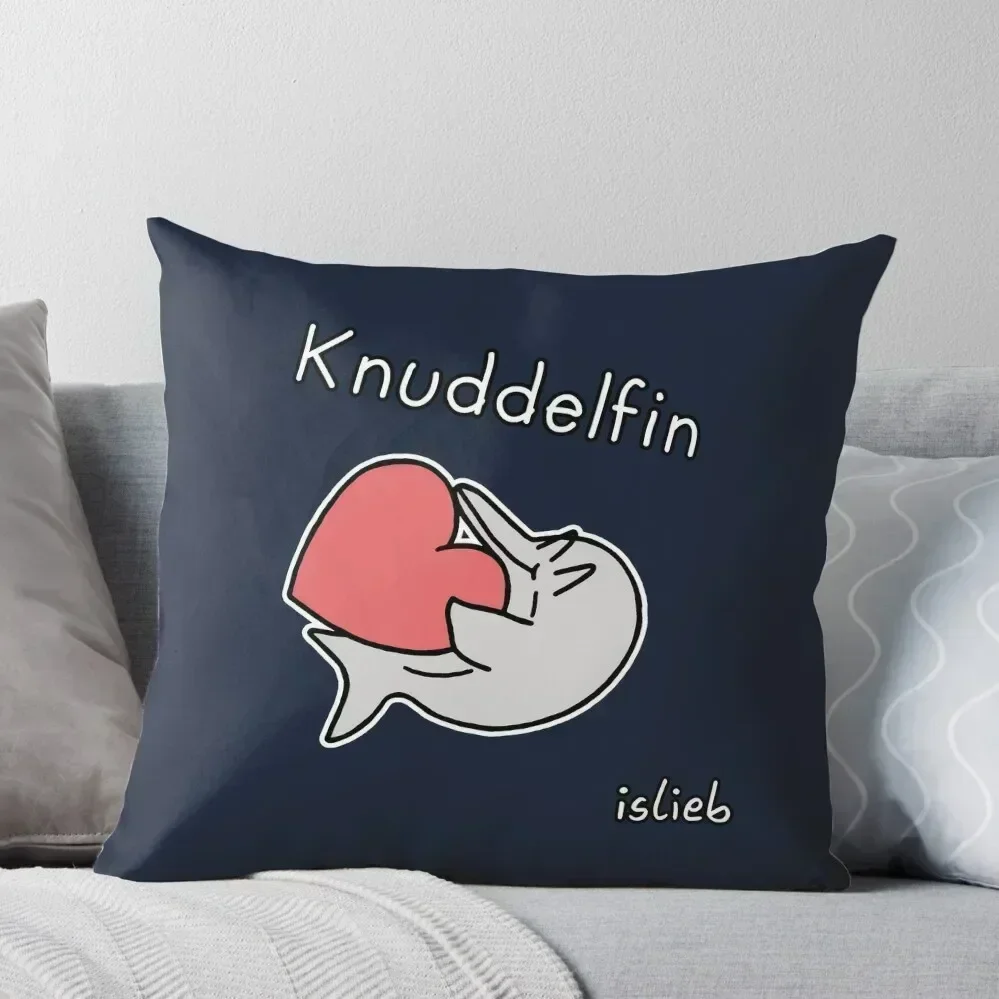 

Cuddly dolphin Throw Throw Pillow New year pillow pillowcase Decorative pillow case Elastic Cover For Sofa