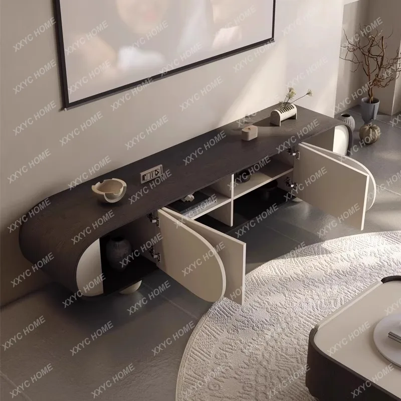 

LVertical Narrow Tv Stand Universal Modern Alone Wooden White Tv Cabinet Living Room Furniture Home