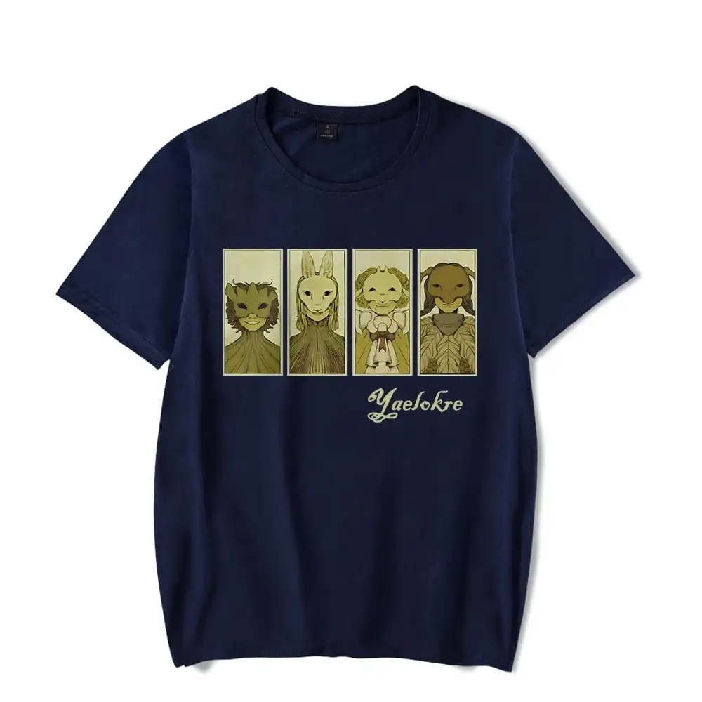 Yaelokre Merch The Lark تي شيرت تي شيرت صيفي للنساء والرجال موضة غير رسمية الهيب هوب مغني الراب ملابس الشارع الشهير بأكمام قصيرة #4