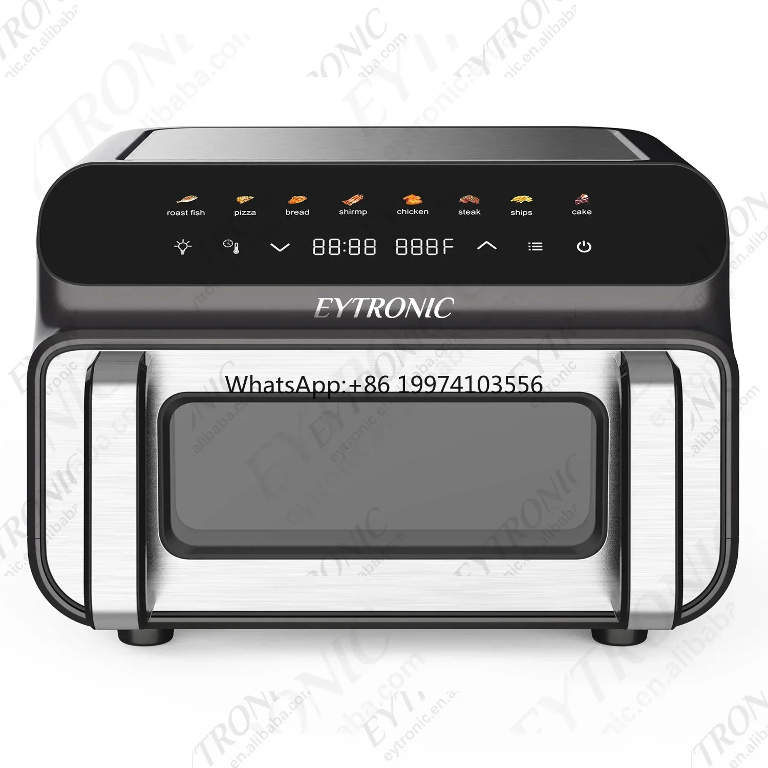 

Electric Pizza Oven 1700w Muti-fuction Portable 10L Big Size Electric Air Fryer