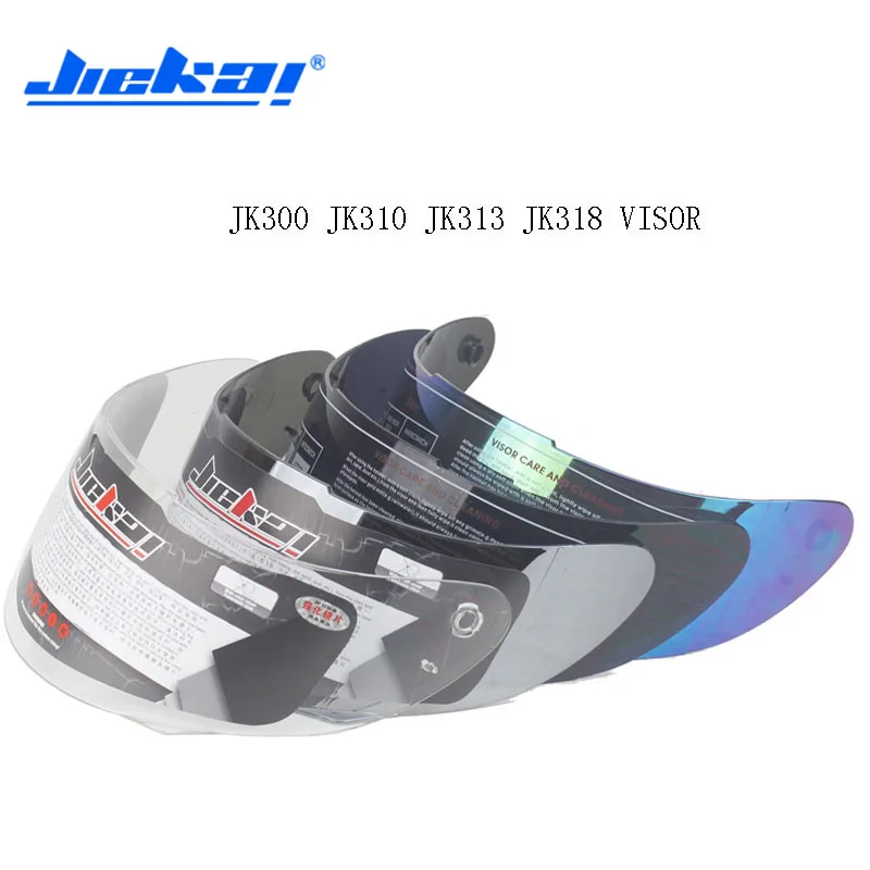 Motorcycle Helmet Visor JIEKAI JK300 JK310 JK313 JK318 JK316  JK902 JK512 JK516 JK105 JK522 Visor Bike motocross helmets Lens