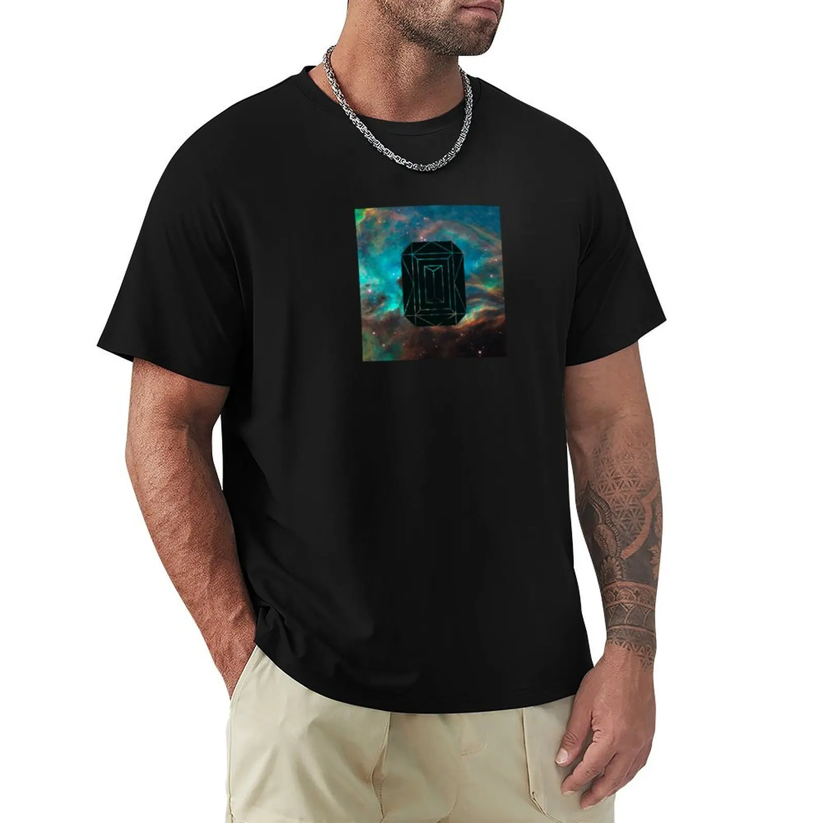 Lord Huron Vide Noir - Seahorse Nebula 2 T-Shirt Streetwear Print Tee Shirt