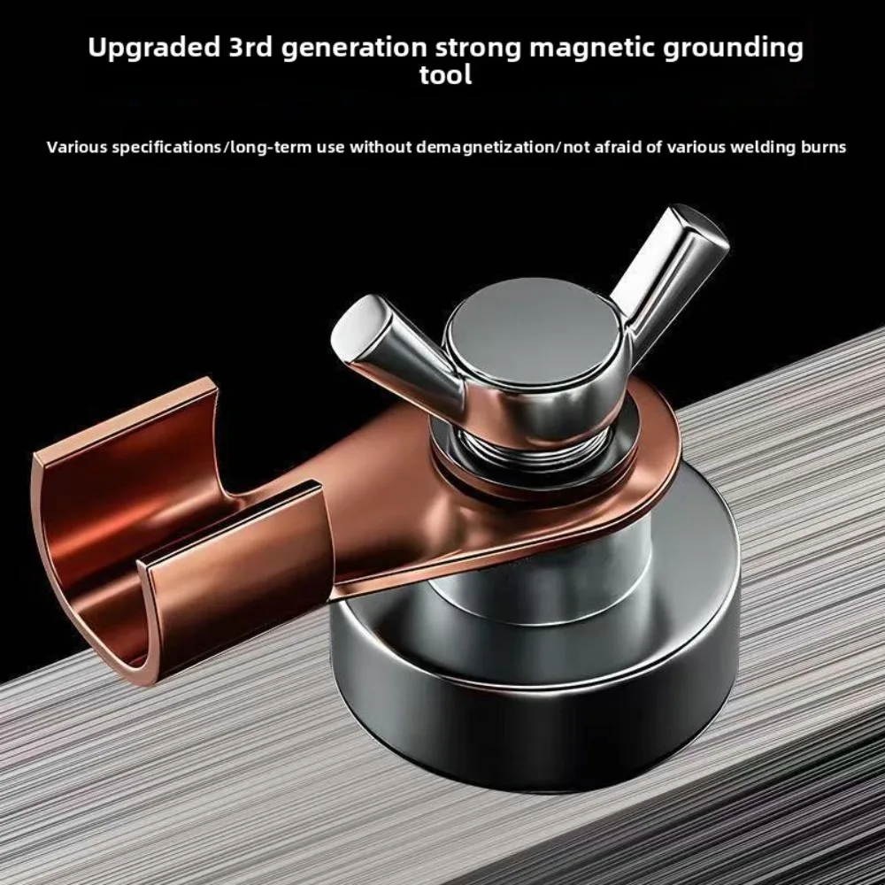 أداة تأريض اللحام القوية، مشبك لحام التأريض مع توصيل التيار العالي، مشبك التأريض، كماشة التأريض #2