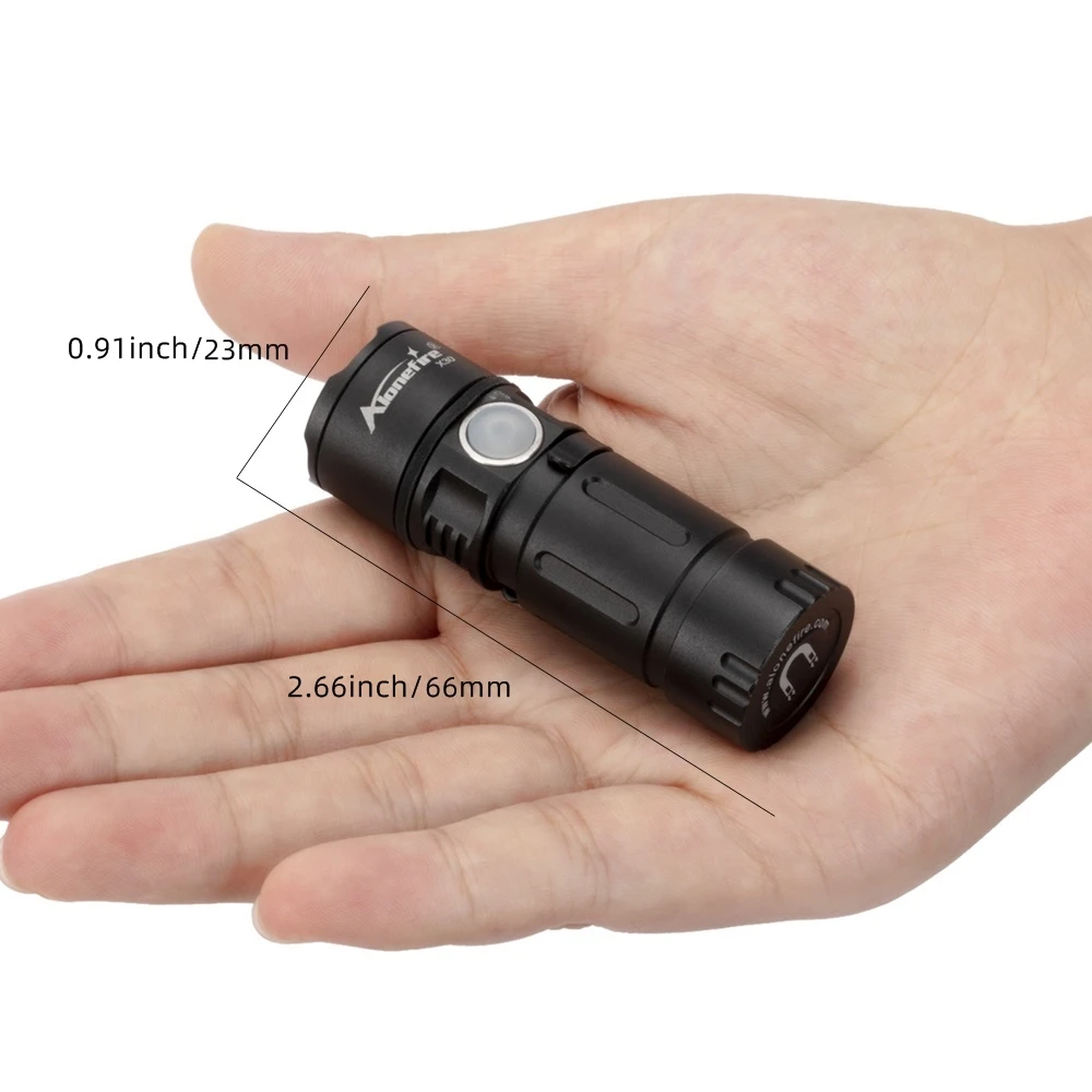 Linterna táctica LED recargable X30 5W con imán USB - imagen 2