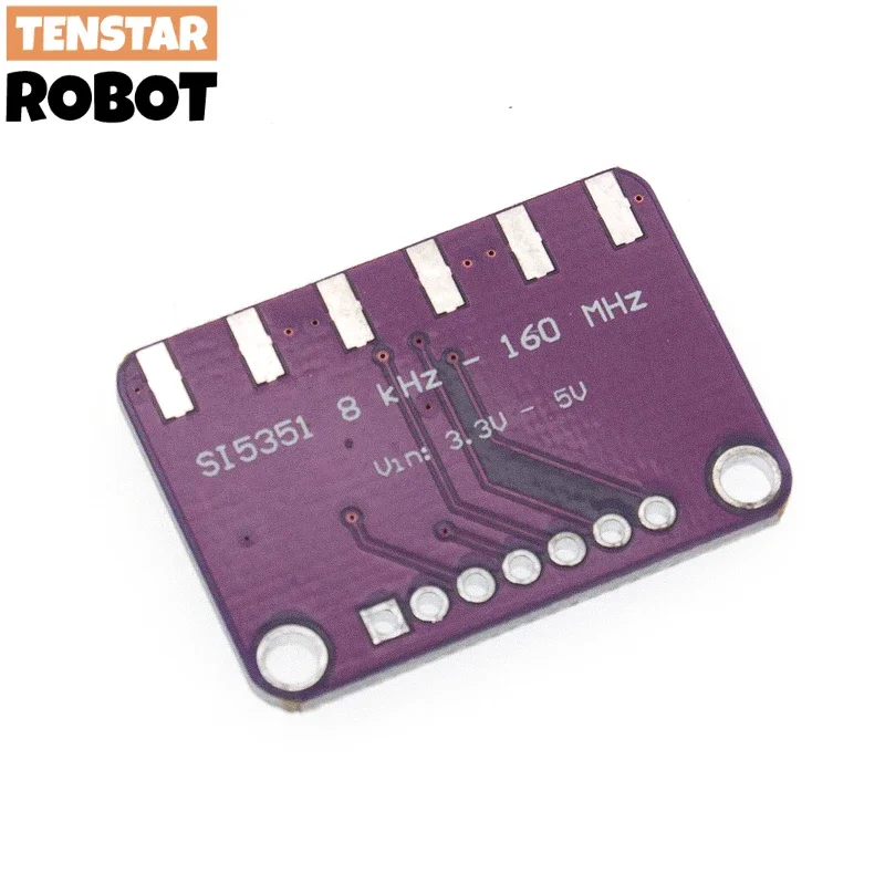 DC 3V-5V CJMCU-5351 Si5351A Si5351 I2C Clock Generator Breakout Board Module Signal Generator Clock 8KHz-160MHz For Arduino