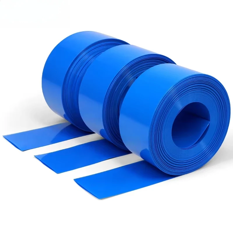 10m/Pack DIY Akkupack 18650 Lipo Akku PVC Schrumpfschlauch Blau Breite 85mm Kabelummantelung Lithium Isolierfolie