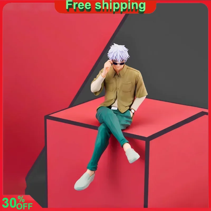 

15cm Jujutsu Kaisen Anime Figure Gojo Satoru ED Casual Clothes Action Figure Ornament Scene Collections Pvc Model Doll Gift Toys