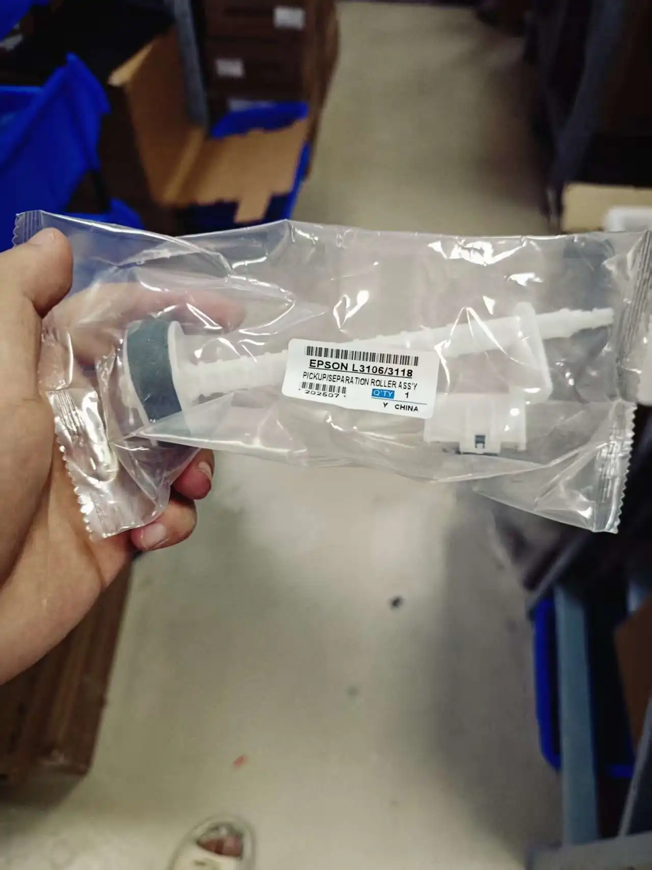 

L3150 Комплект разделительных накладок ролика подачи захвата для EPSON L3110 L3150 L4150 L1110 L3158 L3156 L3151 L3160