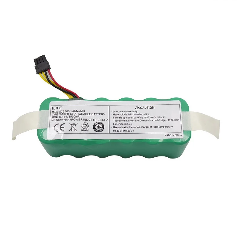 New 3500mAh Battery For Midea MR04 VCR06 VCR15 VCR16 For Liectroux B2005 Plus, B3000 Plus For TCL S15 S1 Robot Vacuum Cleaner