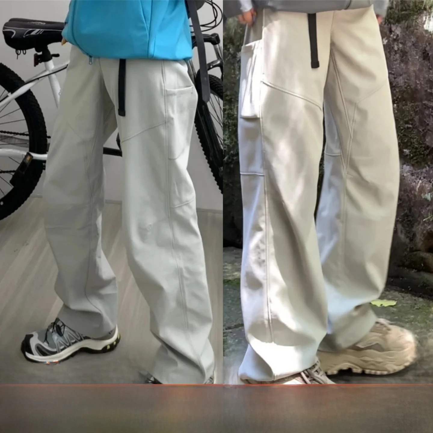 

Уличные мужские функциональные водонепроницаемые повседневные брюки, эргономичные 3D пошивные горные серии, рабочая одежда, прямые брюки Sli