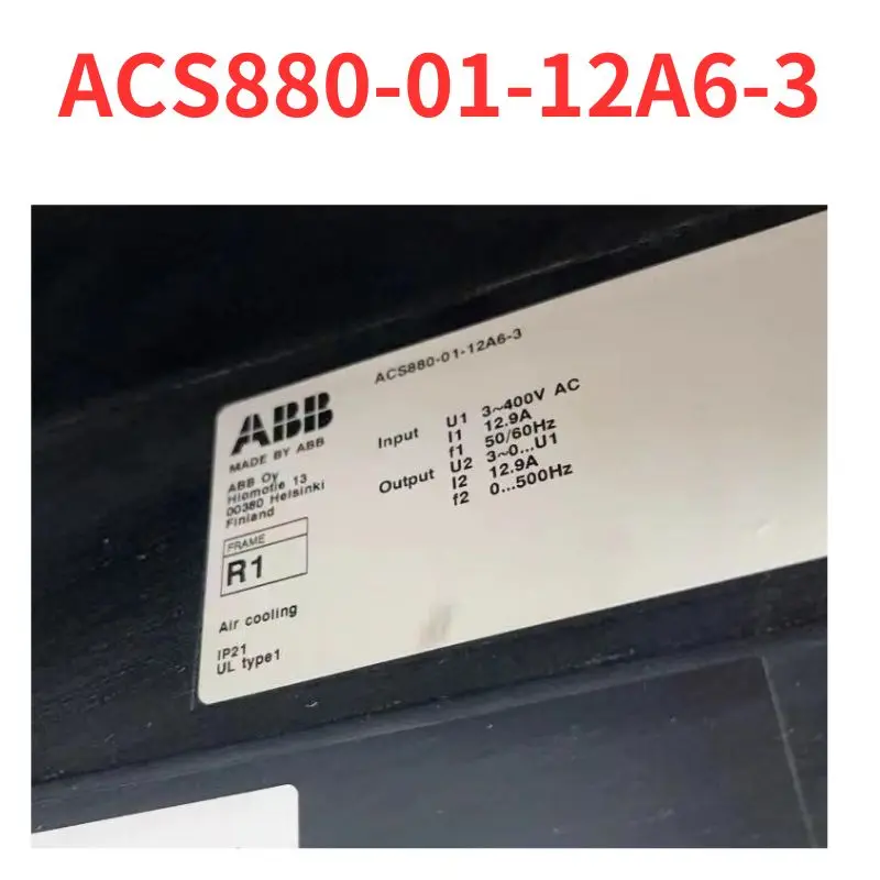 Second-hand    ACS880-01-12A6-4   inverter   test  OK     Fast Shipping