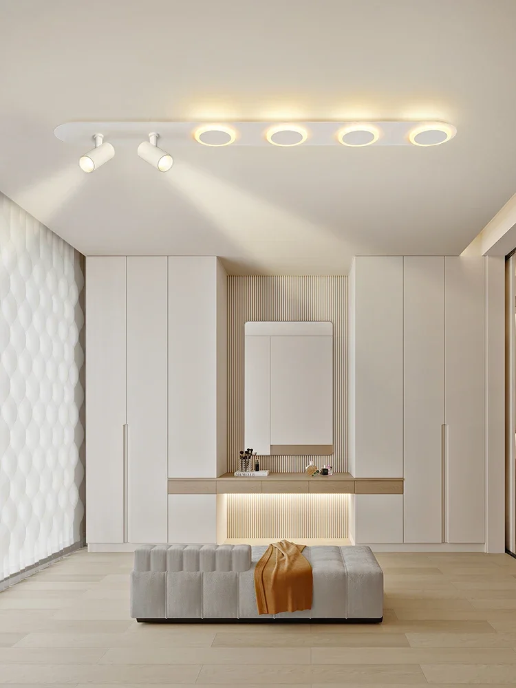 Track spotlights minimalist long strip ceiling lights corridors balconies foyers corridors cloakrooms indoor lighting fixtures