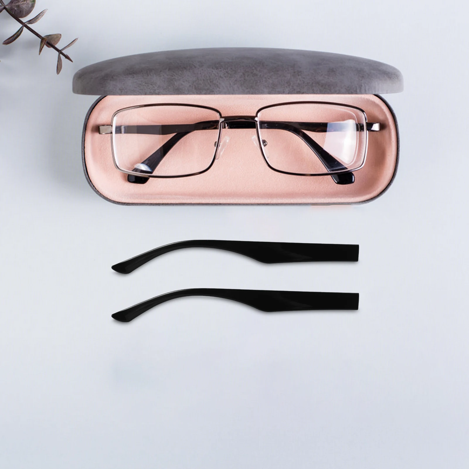 

1 Pair Arm Parts Universal Eyeglasses Sunglasses Legs Strong Metal Material Prevent Fall Durable Eyeglass Replacement Temple