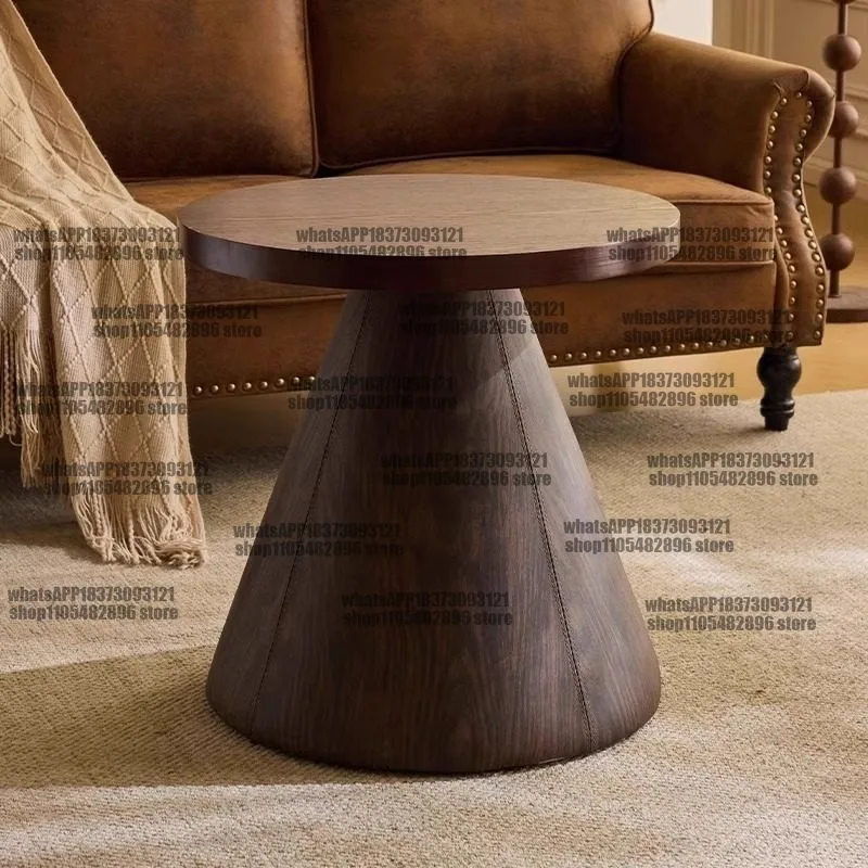 Coffee table modern simple living room tea round square cafe tea house bed and breakfast table