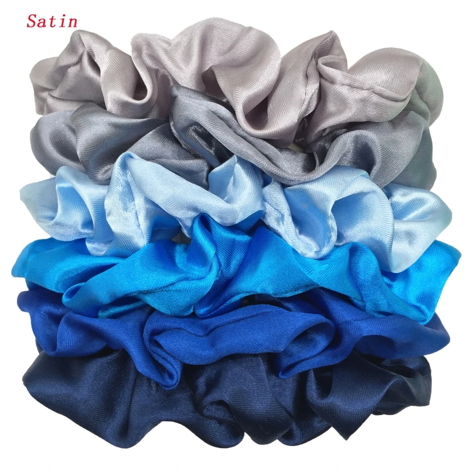 ชุดยางรัดผมแบบสครันชี่ สายรัดผ - Scrunchie Satin Set บทวิจารณ์และราคา