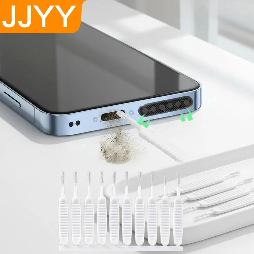 Mobile Phone Charging Port Dust Plug Cleaner Kit for iPhone Samsung Xiaomi Universal Phones Dustproof Cleaning Brush Tools