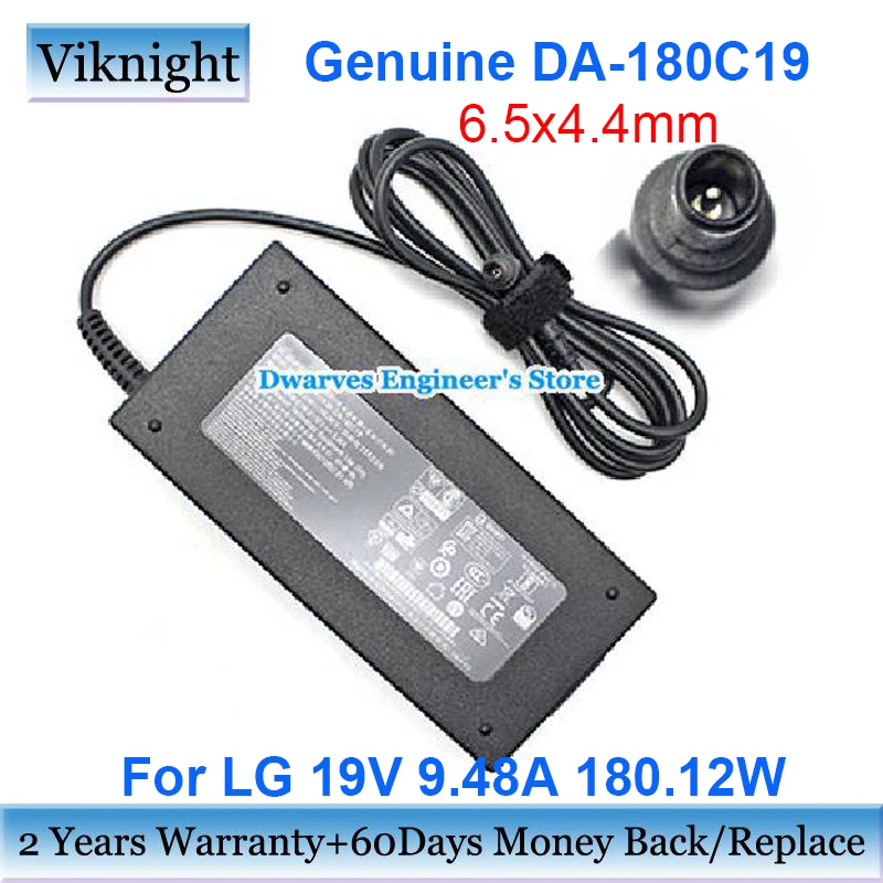 Genuine DA-180C19 19V 9.48A 180.12W LED AC Adapter Charger For LG EAY64449302 34UC99W 32UD99 38UC99 38UC99-W 34UC99-W 38UC99W