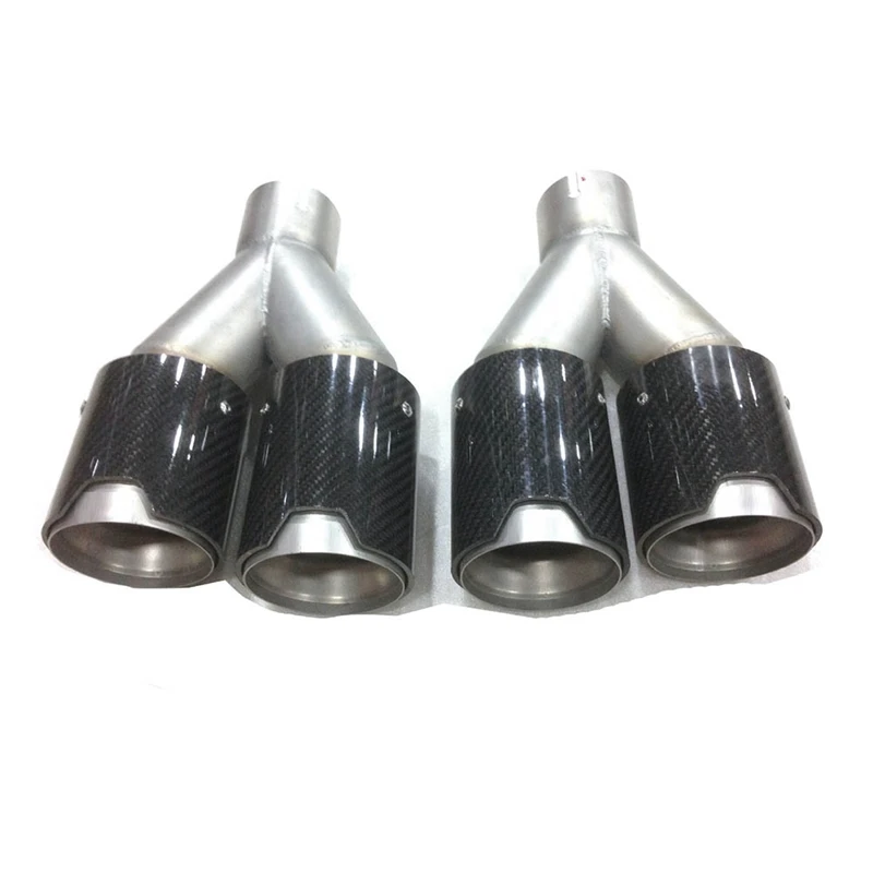 For BMW M-Power All Series Tuning M-Performance Carbon Fibre Tailpipes Accessory Part