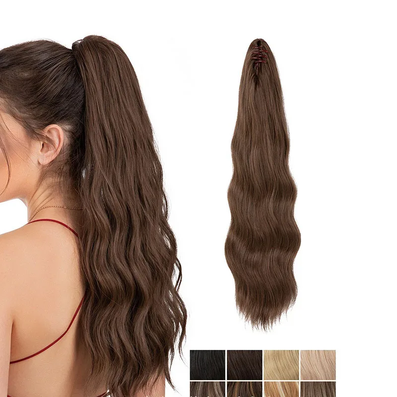 Factory Direct Selling, Fashionable Clip Design Wig, Long and Exquisite, with The Same Hairstyle of Friends and Sisters
