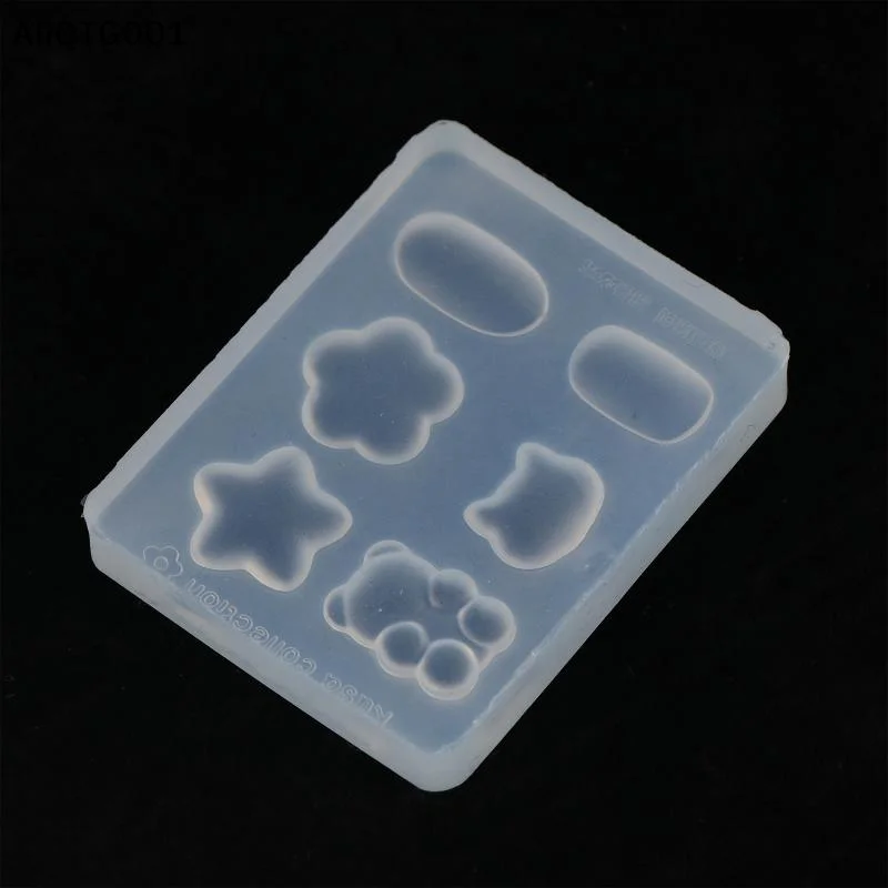 3D Nail Art Silicone Molds for Manicure Bean Color Card Nail Art Color Chart Making Mold Tool