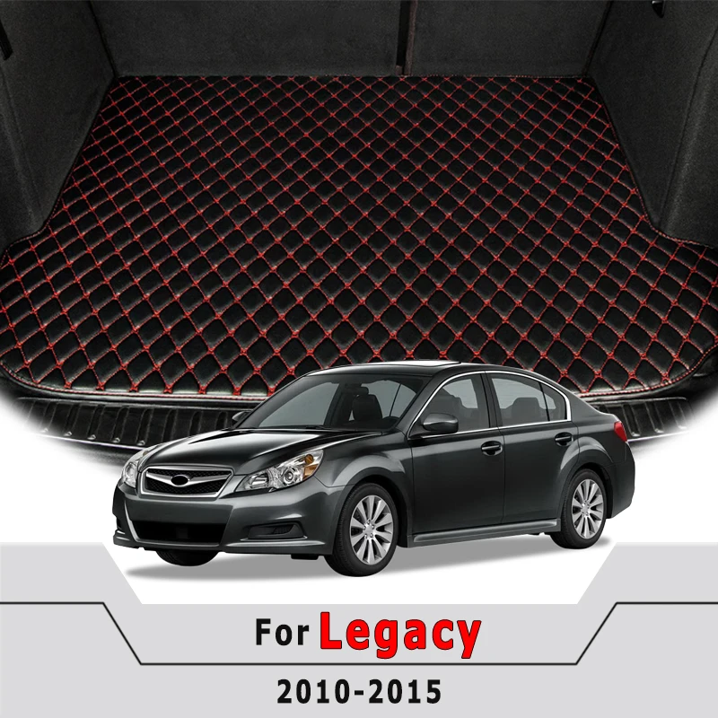 Car Trunk Mats Fit For Subaru For Legacy 2010 2011 2012 2013 2014 2015 Trunk Liner Cargo Foot Pads Accessories Products Parts