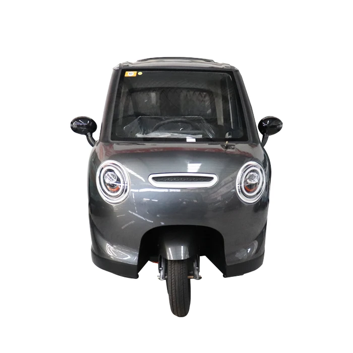 Worldwide Supply Chain Customization Accepted 40km/h 1.5KW Closed Body Electric Tricycles for Adults Without License
